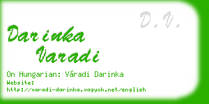 darinka varadi business card